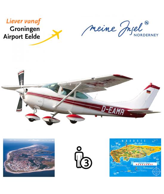 Proefles | Vliegles Cessna 182 Eelde - Norderney - Eelde (eilandvlucht) Proefles | Vliegles Cessna 182 Eelde - Norderney - Eelde (eilandvlucht)